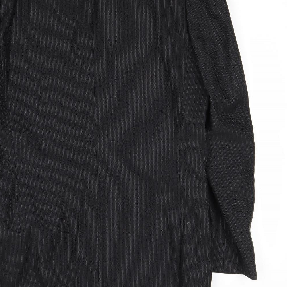 Mens UK Size 40 Preworn Regular Black Suit Jacket