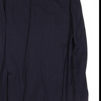Mens UK Size 40 Marks and Spencer Regular Blue Suit Jacket