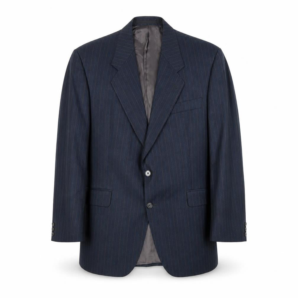 Mens UK Size 44 Preworn Regular Blue Suit Jacket
