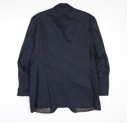 Mens UK Size 44 Preworn Regular Blue Suit Jacket
