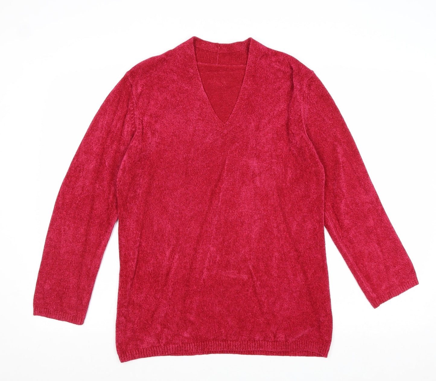 Womens UK Size 10 Marks and Spencer Pink Pullover Jumper