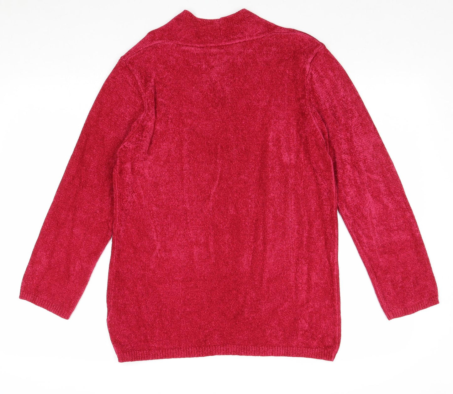 Womens UK Size 10 Marks and Spencer Pink Pullover Jumper
