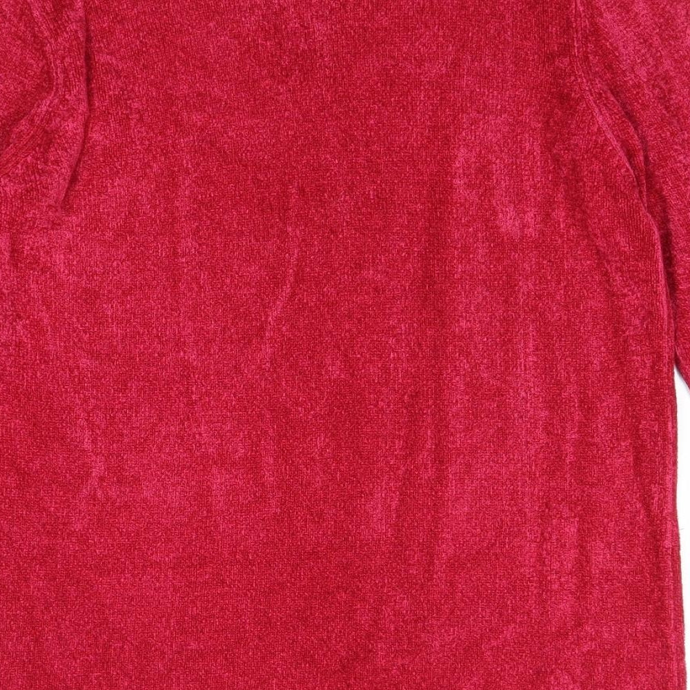 Womens UK Size 10 Marks and Spencer Pink Pullover Jumper