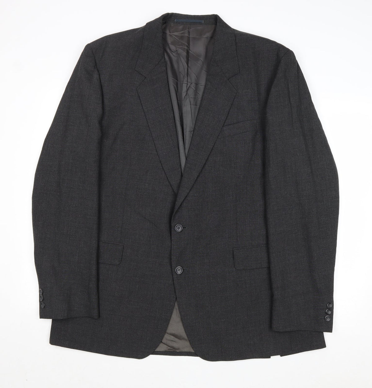 Brigdens Mens Grey Polyester Jacket Suit Jacket Size 46 Regular