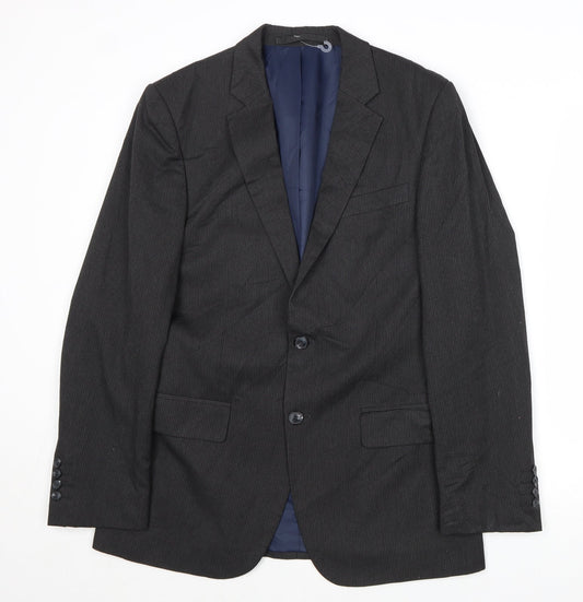 Mens UK Size 38 Marks and Spencer Regular Grey Suit Jacket