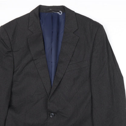 Mens UK Size 38 Marks and Spencer Regular Grey Suit Jacket