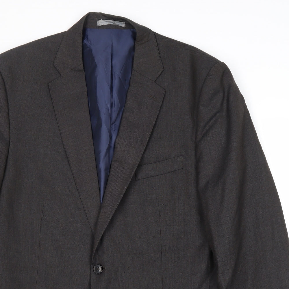 Mens UK Size 42 Marks and Spencer Regular Grey Suit Jacket