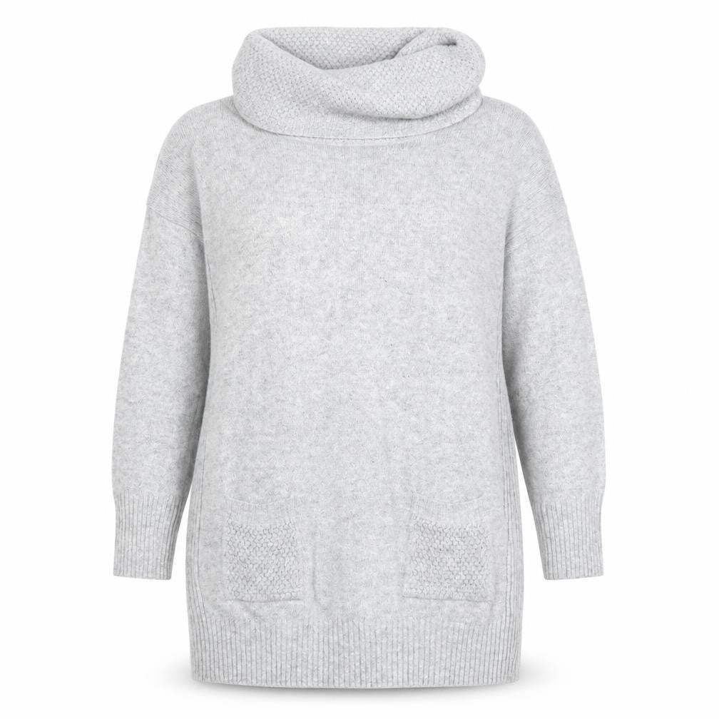 Womens UK Size 14 M&Co Grey Pullover Jumper