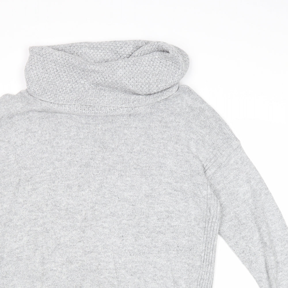 Womens UK Size 14 M&Co Grey Pullover Jumper