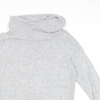 Womens UK Size 14 M&Co Grey Pullover Jumper