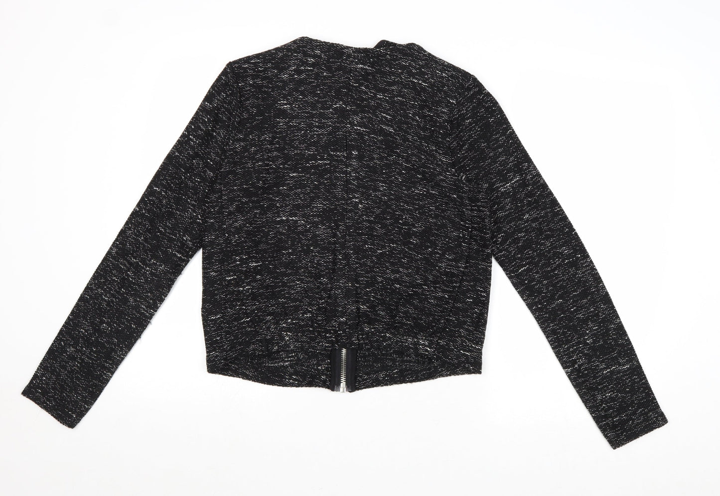 Gina Tricot Womens Black Jacket Blazer Size M Zip