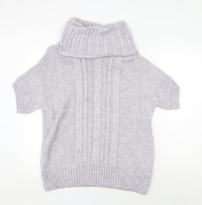 Womens UK Size 16 Dorothy Perkins Grey Pullover Jumper
