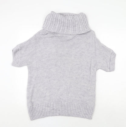 Womens UK Size 16 Dorothy Perkins Grey Pullover Jumper
