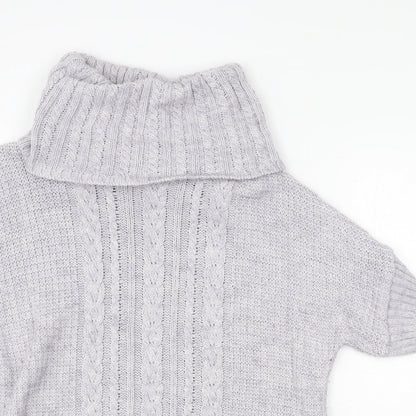 Womens UK Size 16 Dorothy Perkins Grey Pullover Jumper
