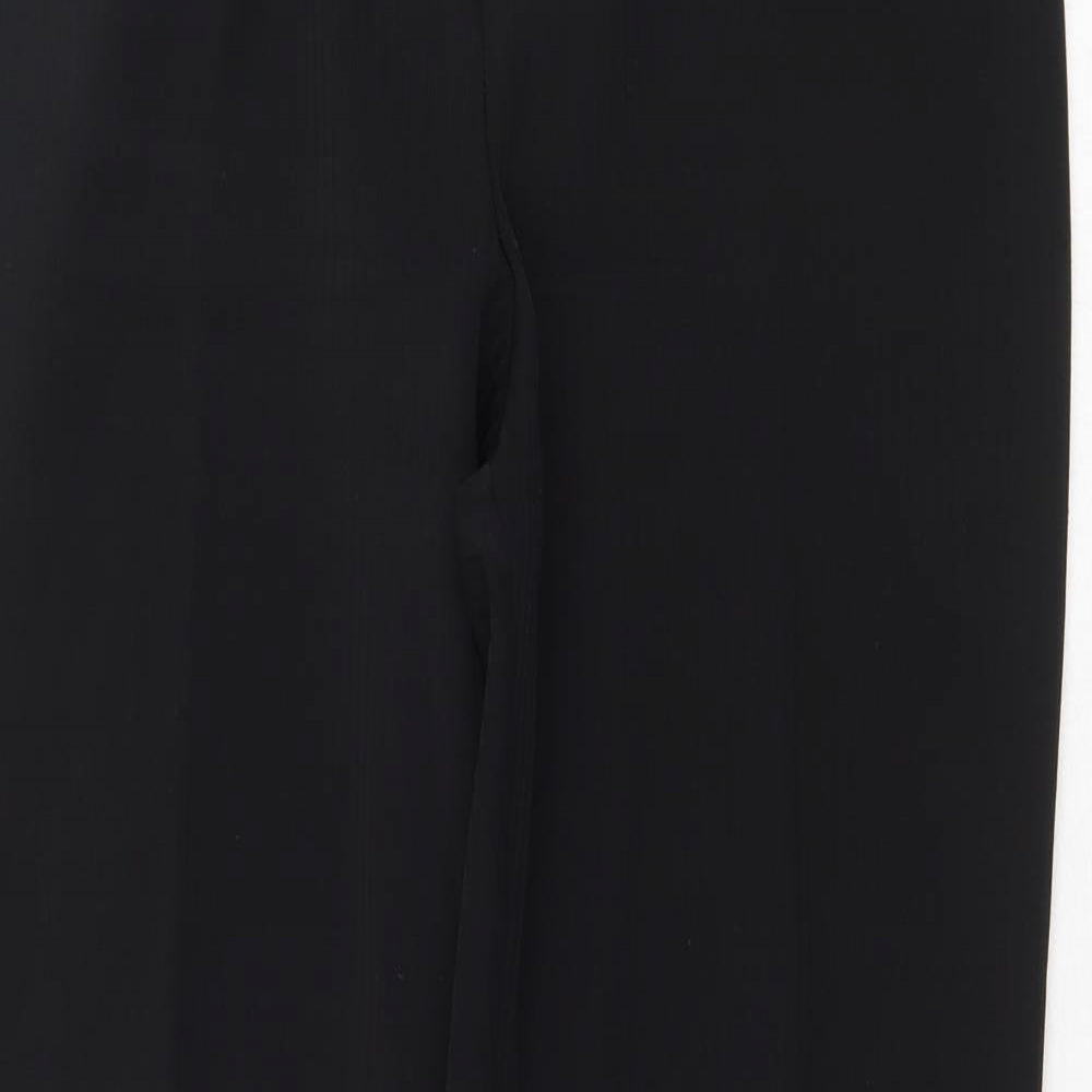 Womens UK Size 12 Dorothy Perkins Regular Fit  Black Trousers