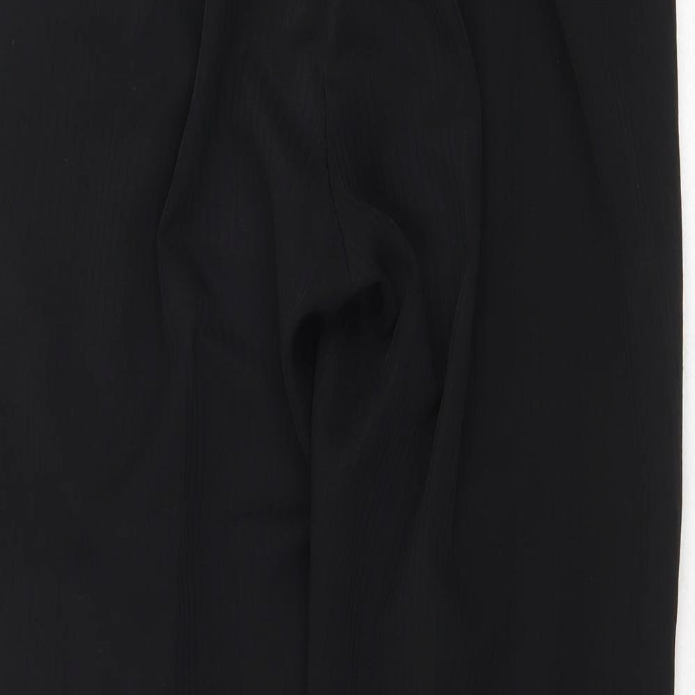 Womens UK Size 12 Dorothy Perkins Regular Fit  Black Trousers