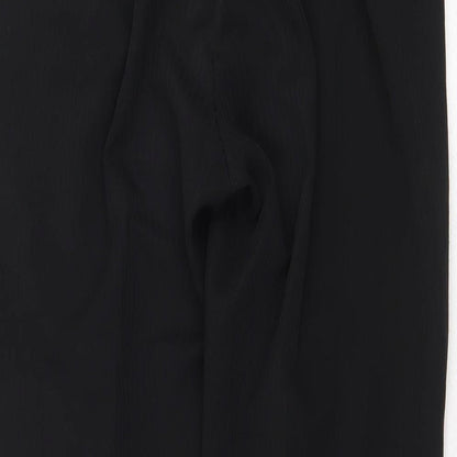 Womens UK Size 12 Dorothy Perkins Regular Fit  Black Trousers