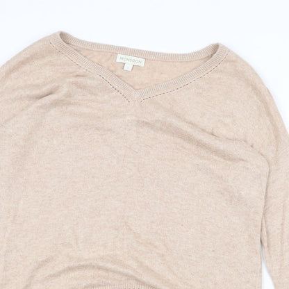 Womens UK Size S Monsoon Beige Pullover Jumper