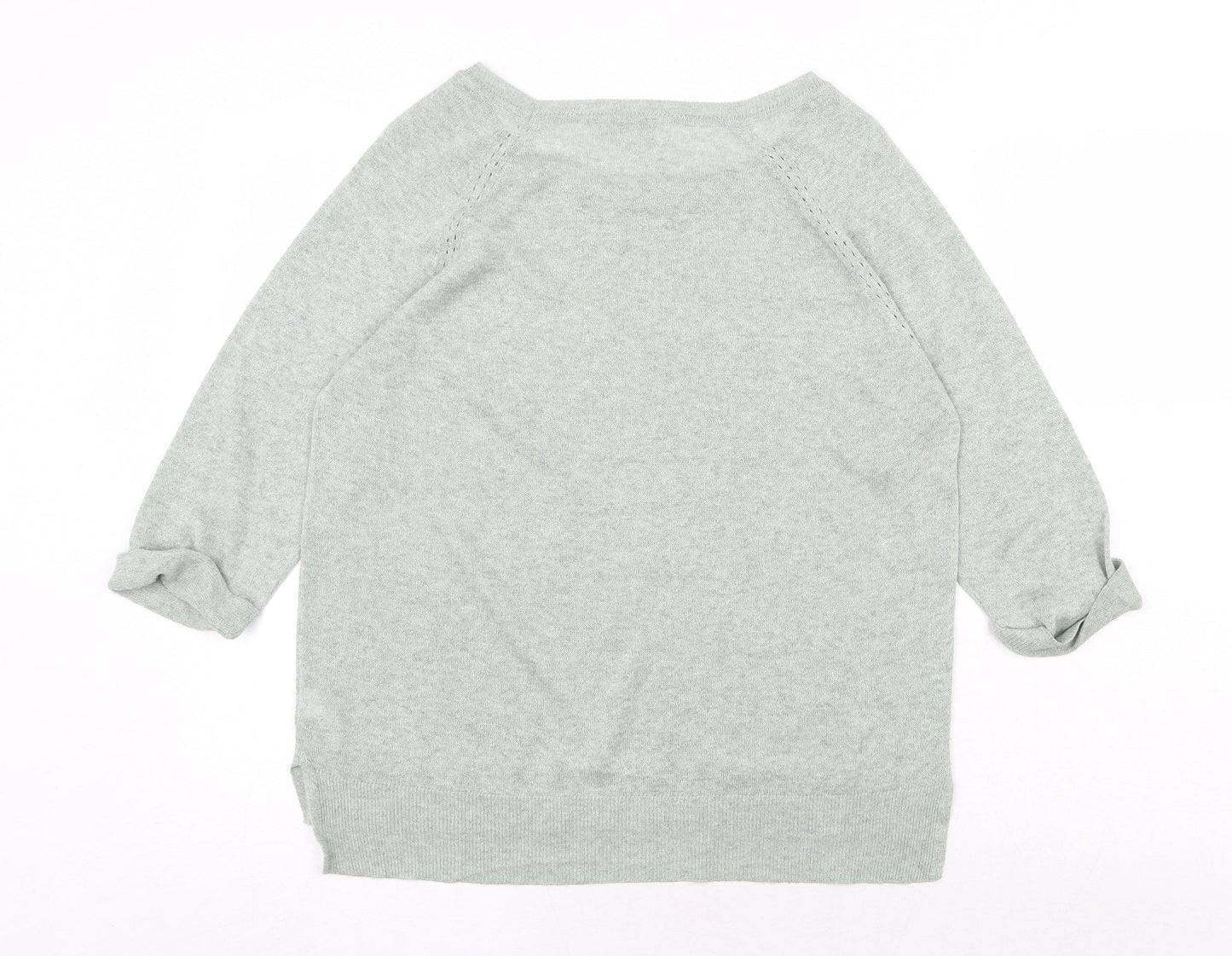 Womens UK Size S Monsoon Green Pullover Jumper
