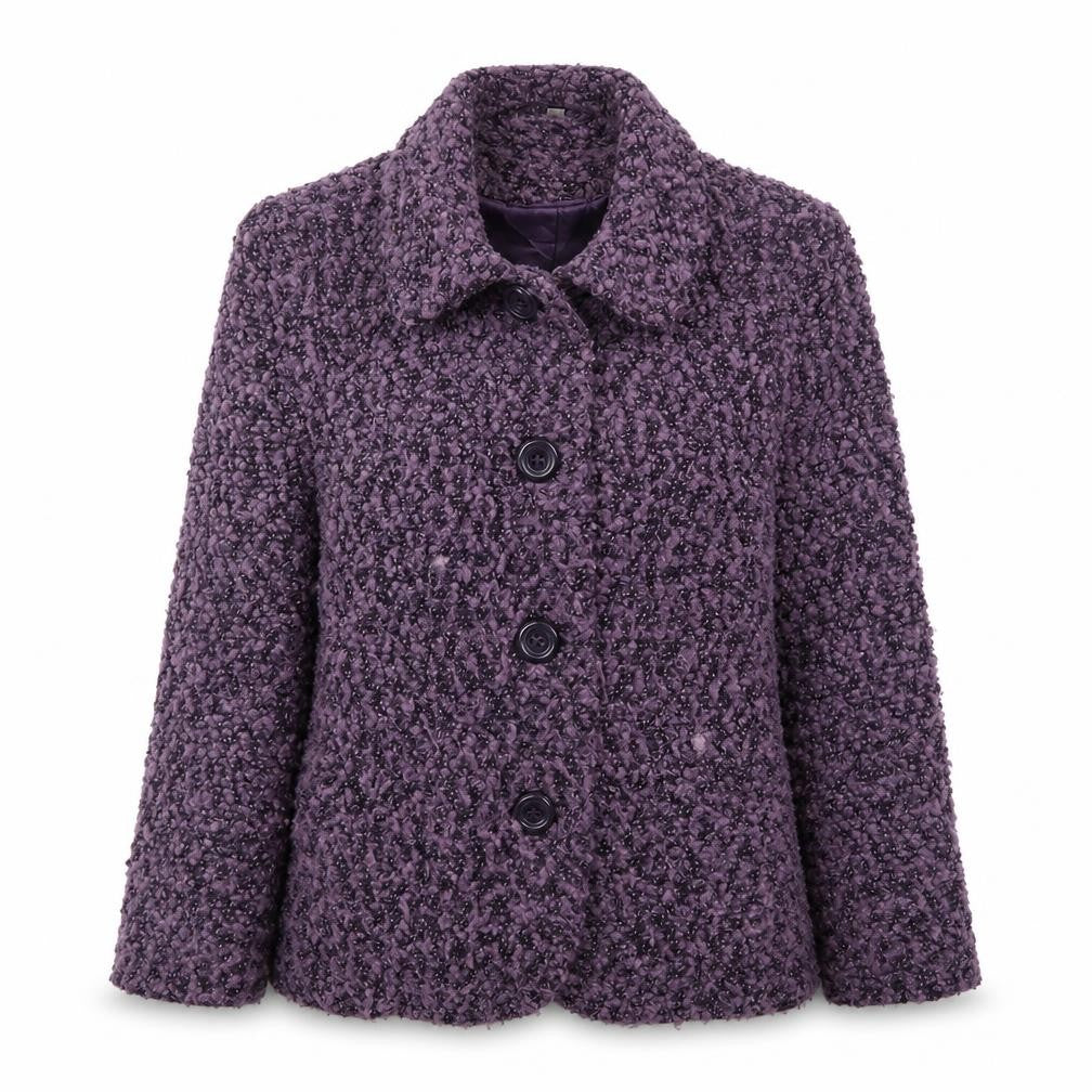 Womens UK Size 10 EWM Purple Jacket