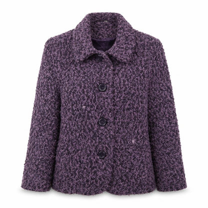 Womens UK Size 10 EWM Purple Jacket