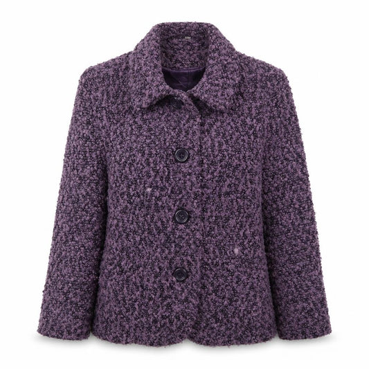 Womens UK Size 10 EWM Purple Jacket