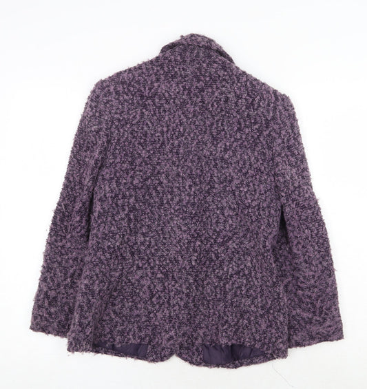 Womens UK Size 10 EWM Purple Jacket