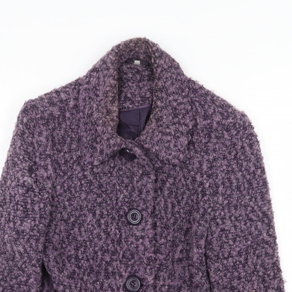 Womens UK Size 10 EWM Purple Jacket