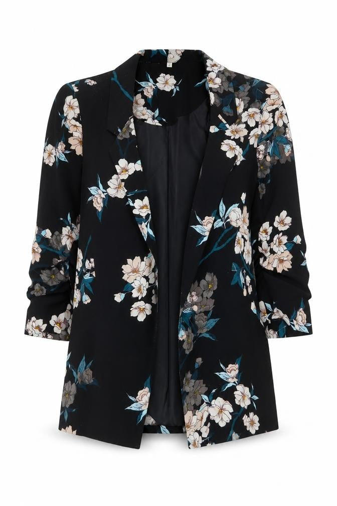 Womens UK Size 8 Peacocks Black Jacket