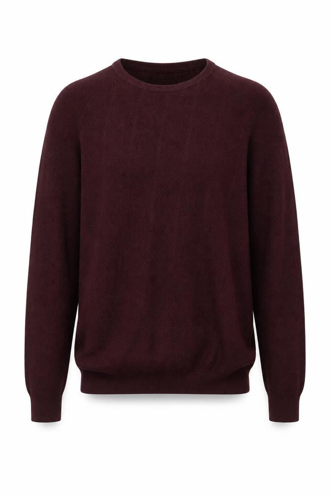 Mens UK Size L Burton Purple Pullover Jumper