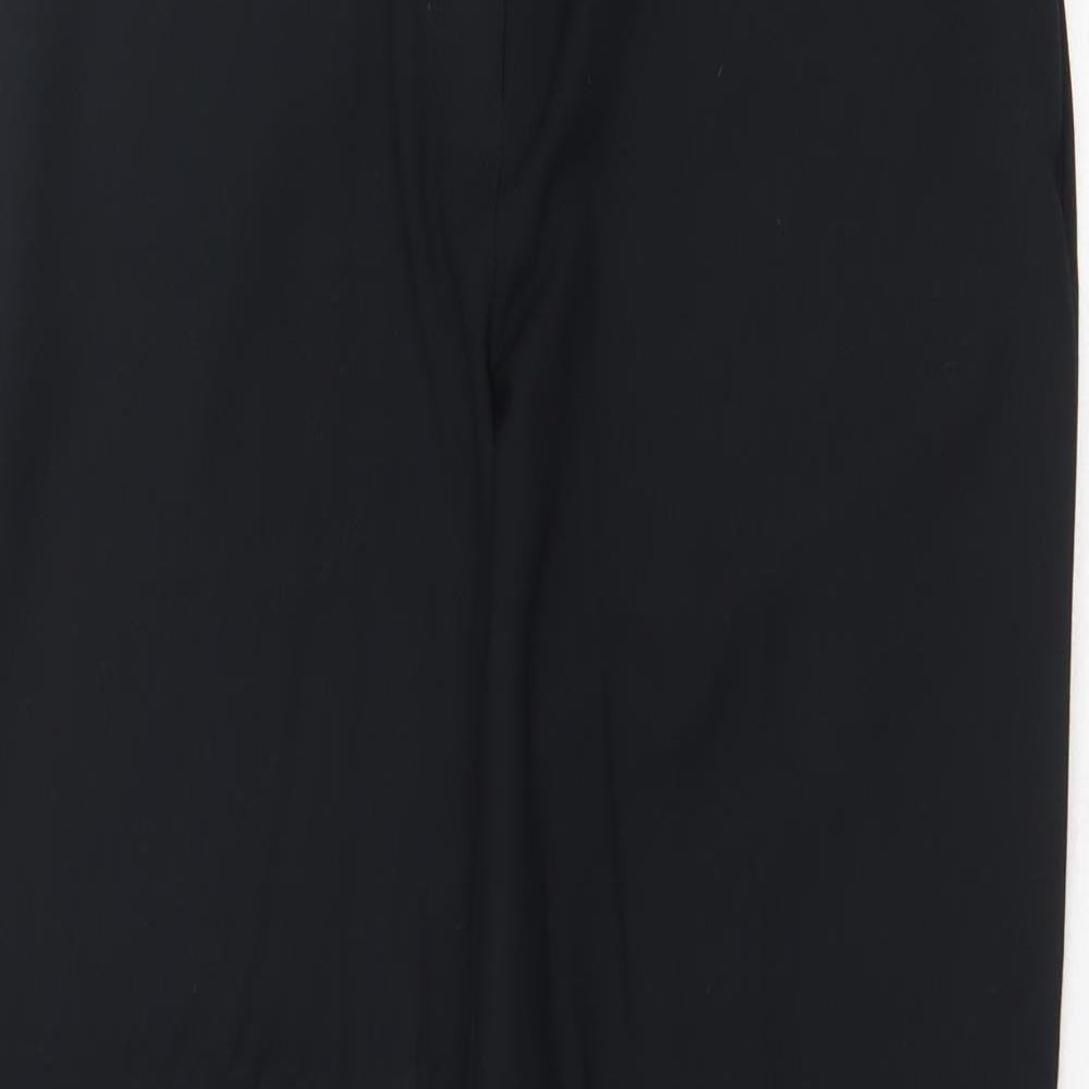 Womens UK Size 10 Marks and Spencer Regular Fit Dress Pants Blue Trousers