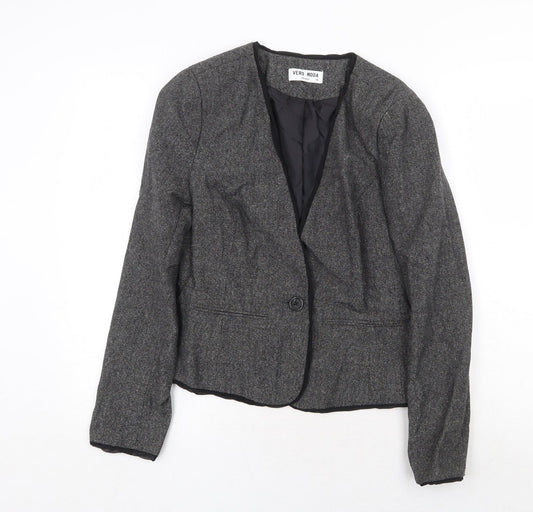 Womens UK Size 12 Vera Moda Grey Jacket