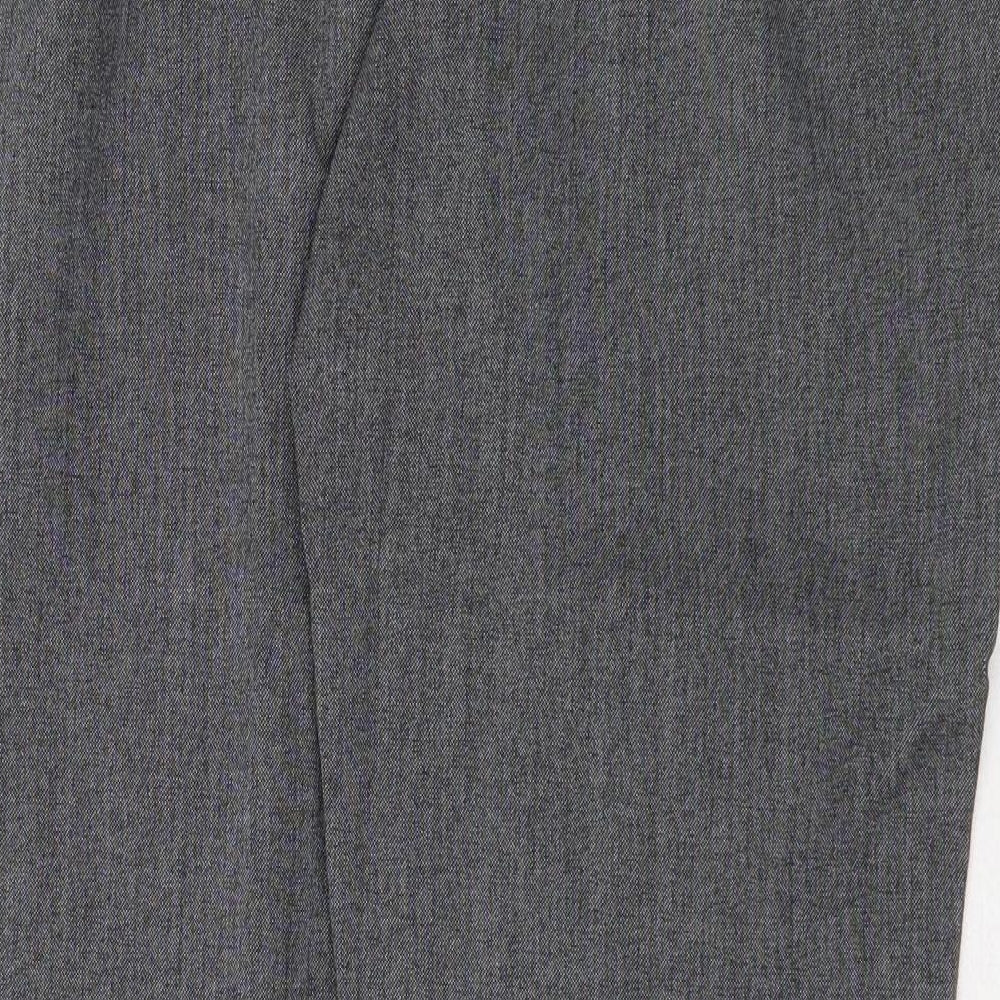 Womens UK Size 34 in Debenhams Regular Fit  Grey Trousers