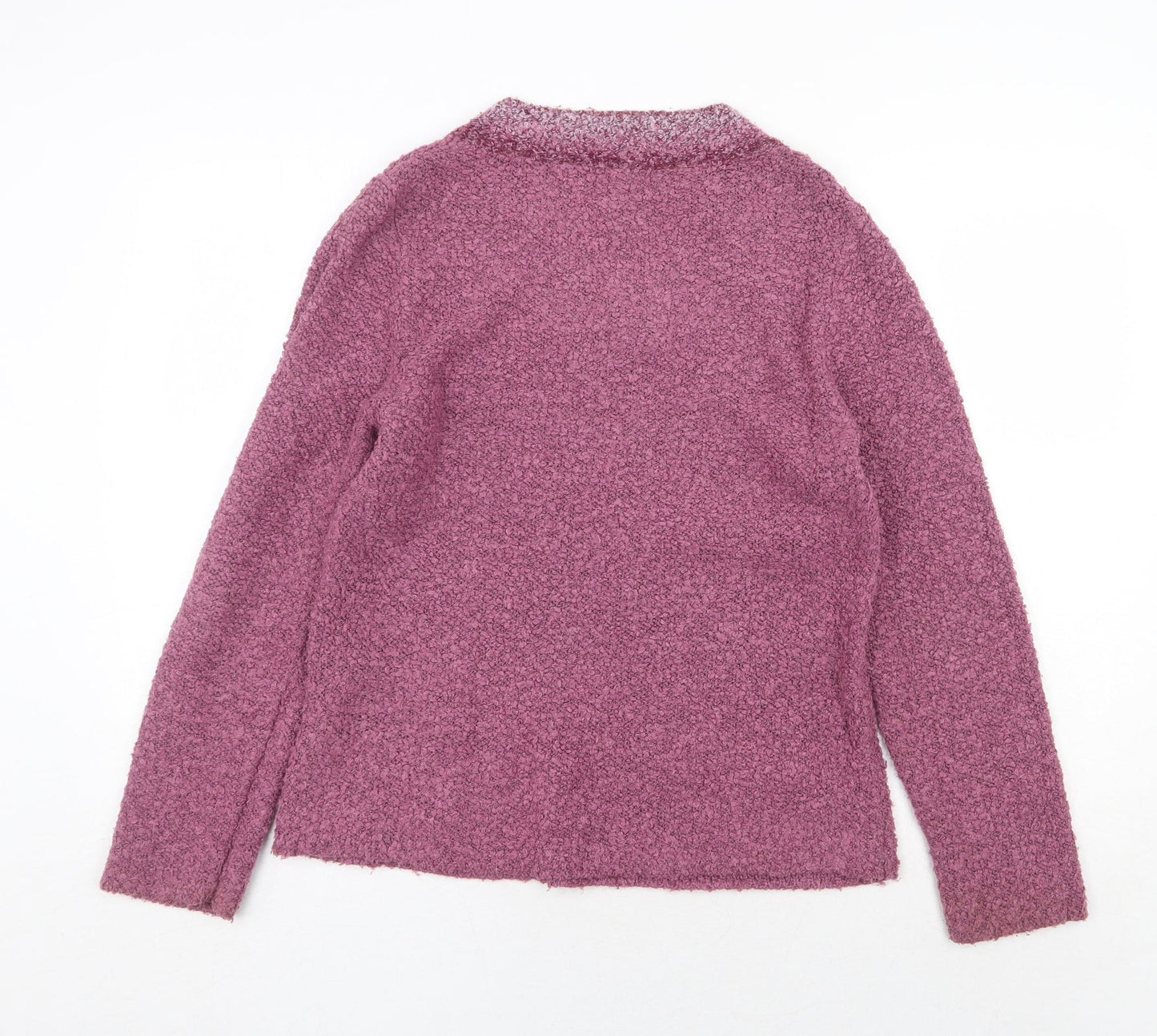 Womens UK Size M CASAMIA Purple Pullover Jumper