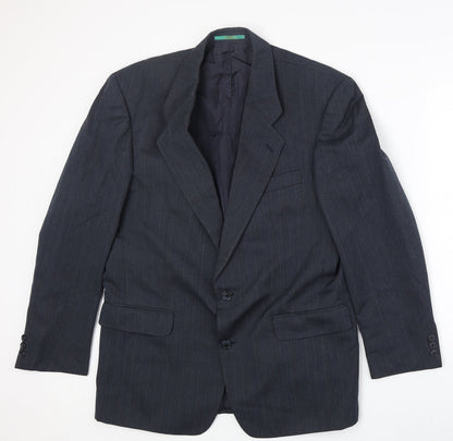 Mens UK Size 40 Canada Regular Blue Suit Jacket