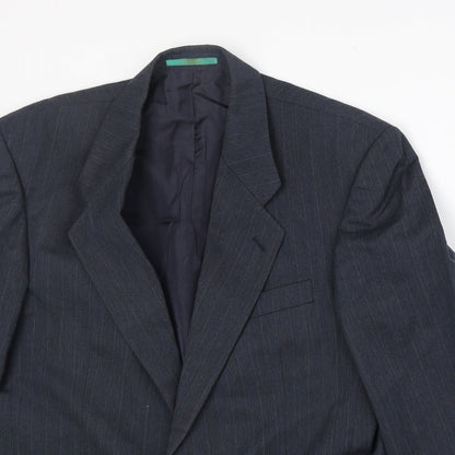 Mens UK Size 40 Canada Regular Blue Suit Jacket