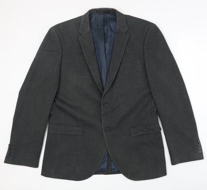 Mens UK Size 40 NEXT Regular Grey Suit Jacket