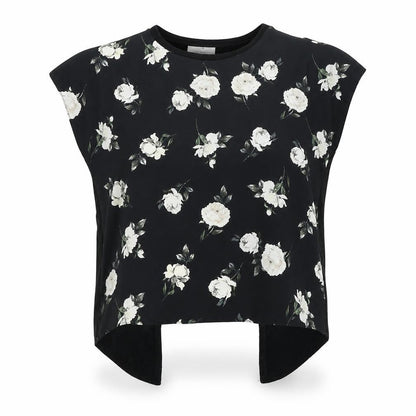 Womens UK Size 12 New Look Black Basic Blouse