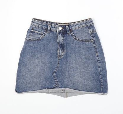 Womens UK Size 6 Denim & Co. A-Line Denim Skirt