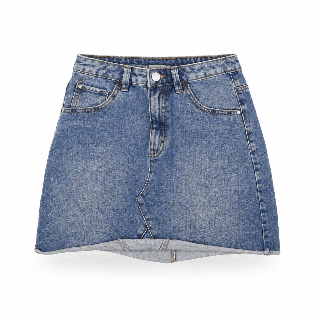 Womens UK Size 6 Denim & Co. A-Line Denim Skirt