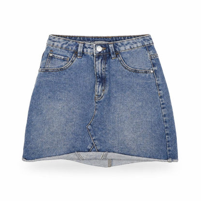 Womens UK Size 6 Denim & Co. A-Line Denim Skirt