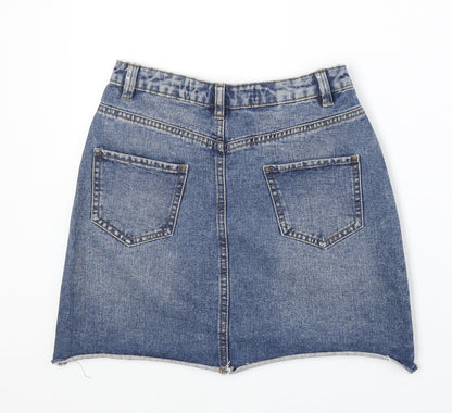Womens UK Size 6 Denim & Co. A-Line Denim Skirt