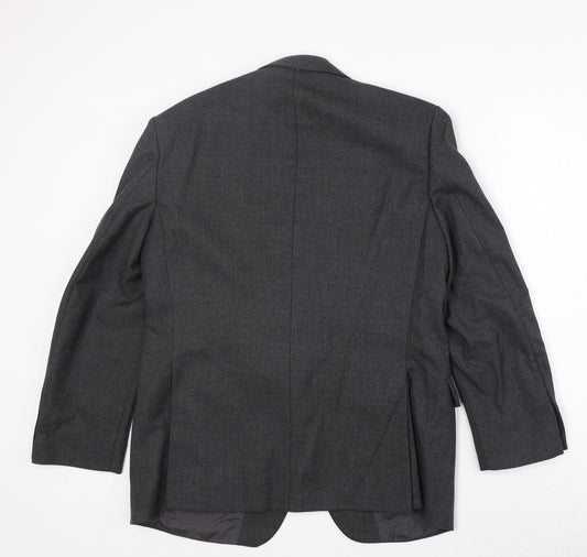 Mens UK Size 42 Marks and Spencer Regular Grey Suit Jacket