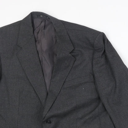 Mens UK Size 42 Marks and Spencer Regular Grey Suit Jacket