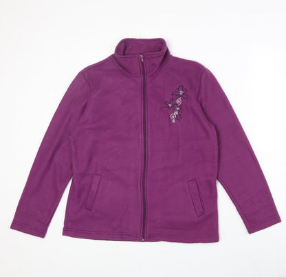 Womens UK Size S Anne De Lancay Purple Jacket