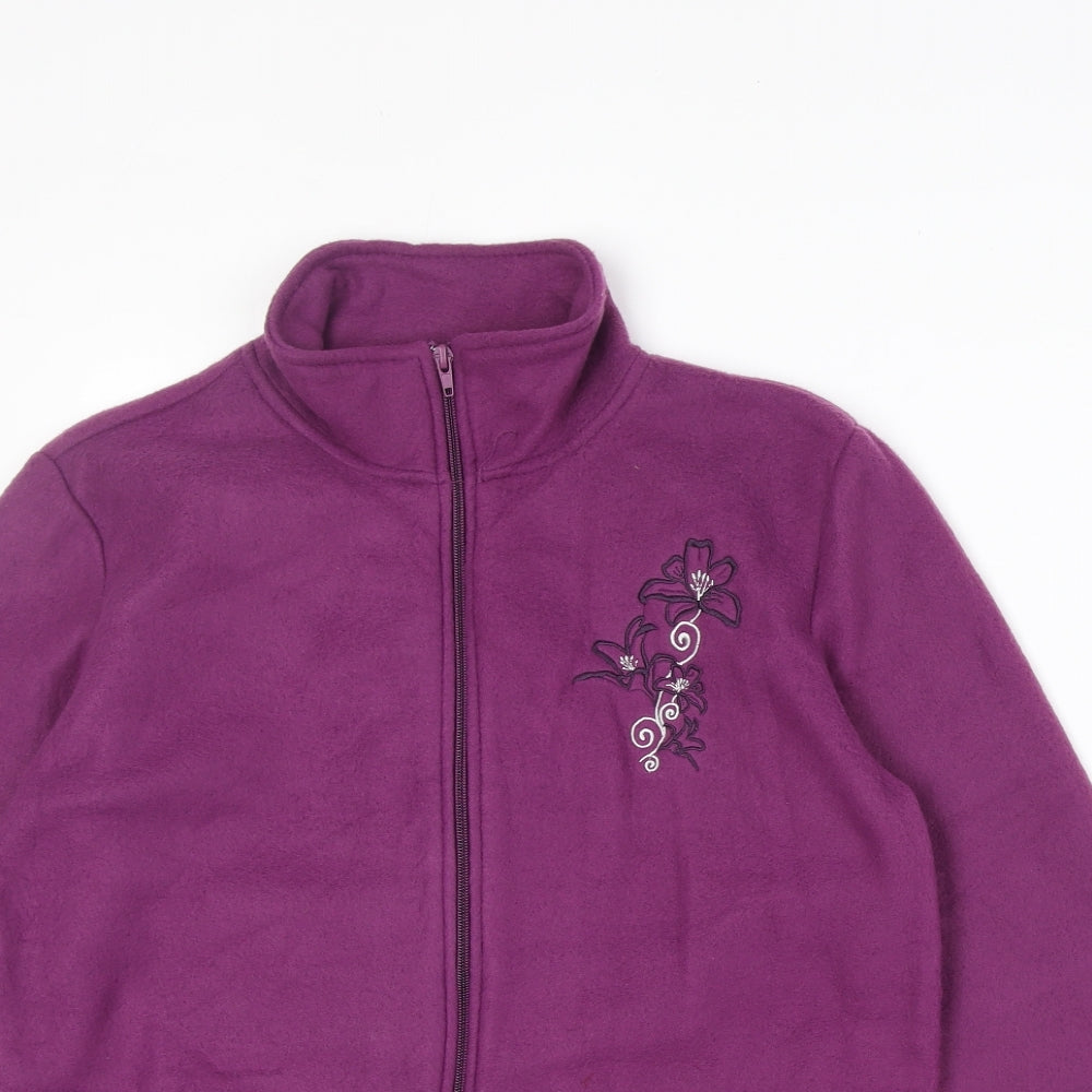 Womens UK Size S Anne De Lancay Purple Jacket