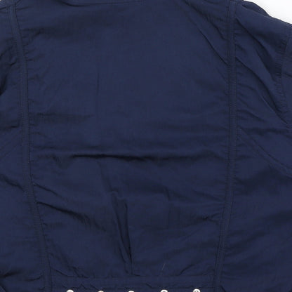 Brandtex Womens Blue Jacket Size 14 Zip