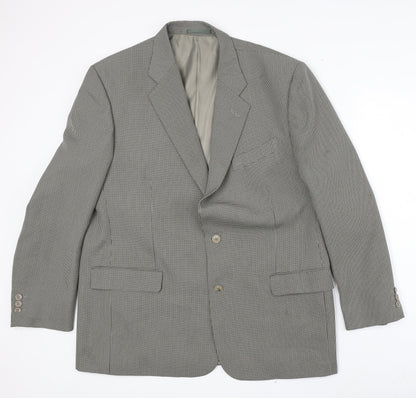 Mens UK Size 46 Simon Taylor Regular Beige Suit Jacket