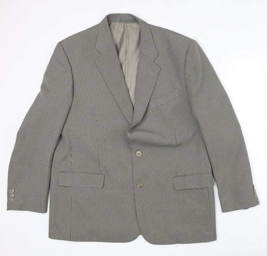Mens UK Size 46 Simon Taylor Regular Beige Suit Jacket
