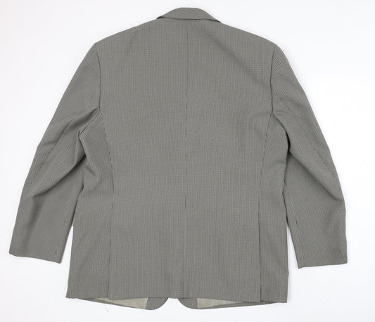 Mens UK Size 46 Simon Taylor Regular Beige Suit Jacket